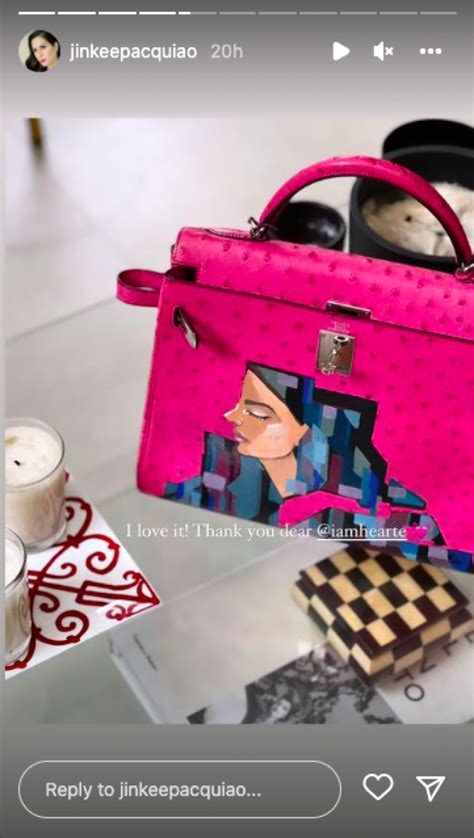 jinky pacquiao hermes bracelet|jinkee Pacquiao picnic bags.